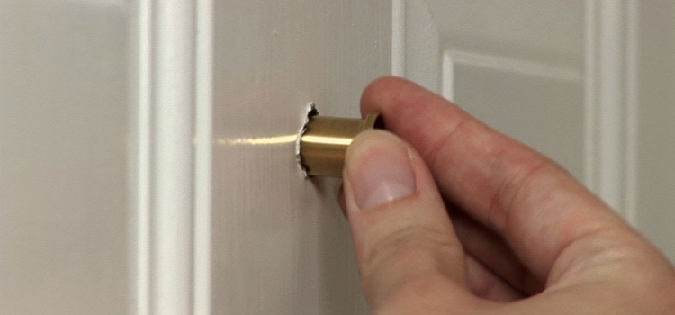 peephole door repair in San Pablo