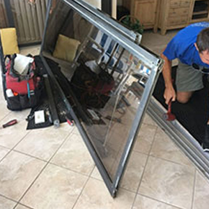 sliding glass door frame repair San Pablo